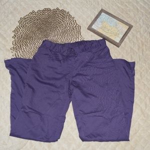 XS Greys Anatomy Scrub Pants Purple Used